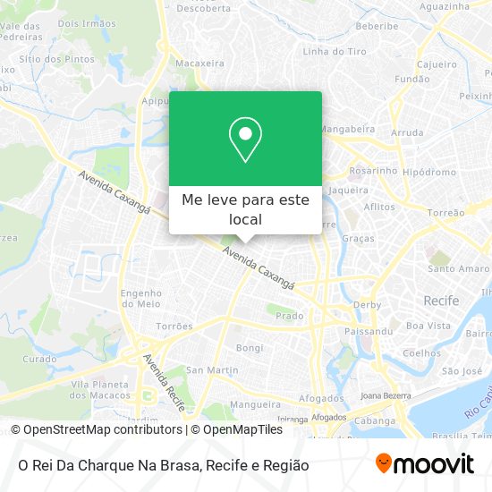 O Rei Da Charque Na Brasa mapa