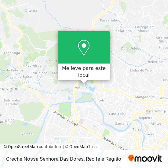 Creche Nossa Senhora Das Dores mapa