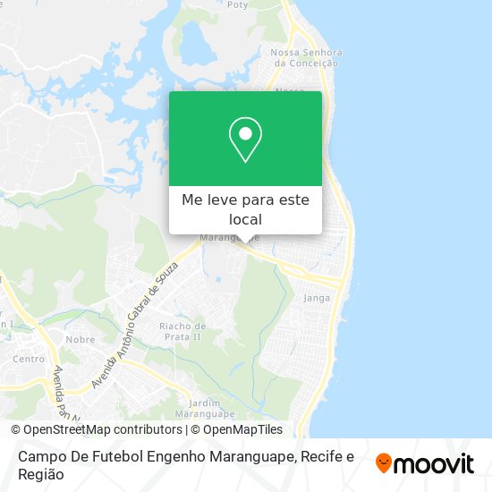 Campo De Futebol Engenho Maranguape mapa