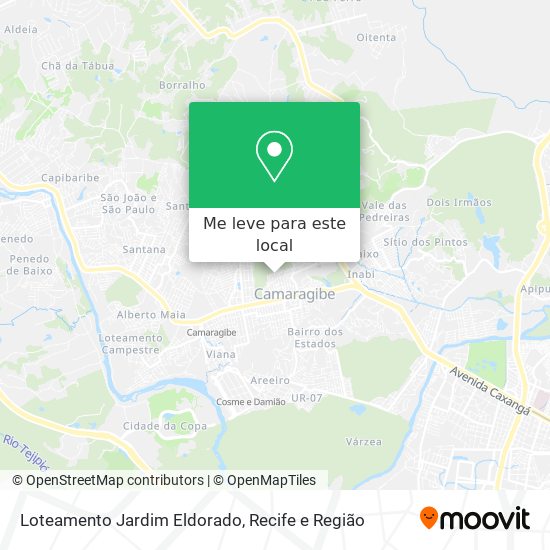 Loteamento Jardim Eldorado mapa