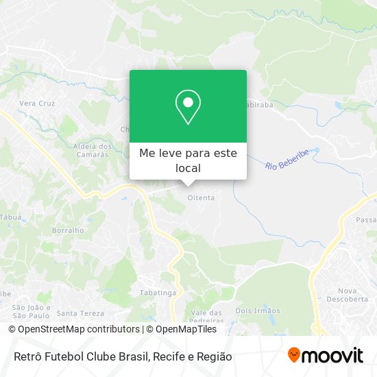 Retrô Futebol Clube Brasil mapa