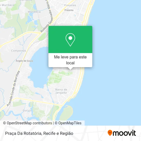 Praça Da Rotatória mapa