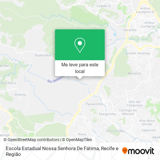 Escola Estadual Nossa Senhora De Fátima mapa