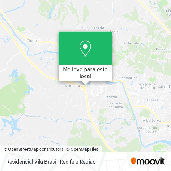 Residencial Vila Brasil mapa
