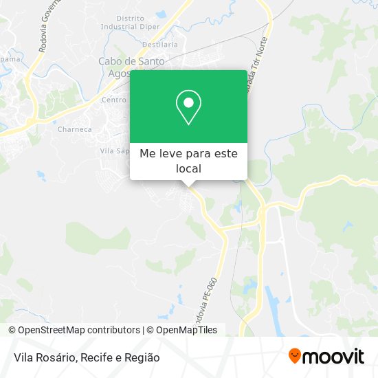 Vila Rosário mapa