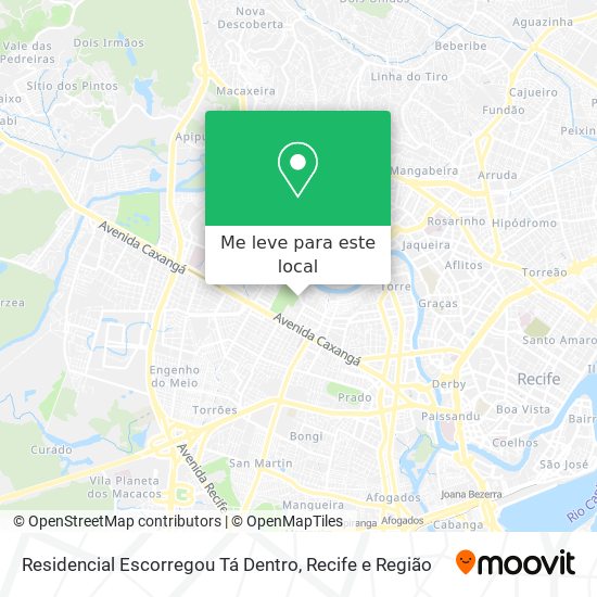 Residencial Escorregou Tá Dentro mapa