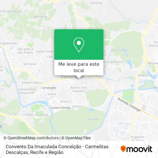 Convento Da Imaculada Conceição - Carmelitas Descalças mapa