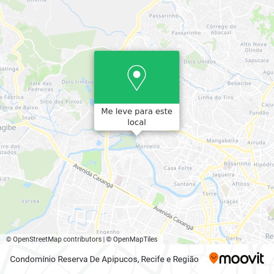 Condomínio Reserva De Apipucos mapa