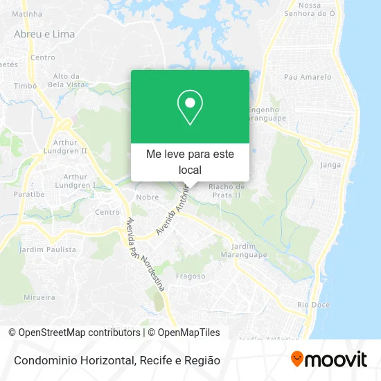 Condominio Horizontal mapa