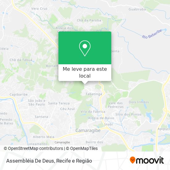 Assembléia De Deus mapa