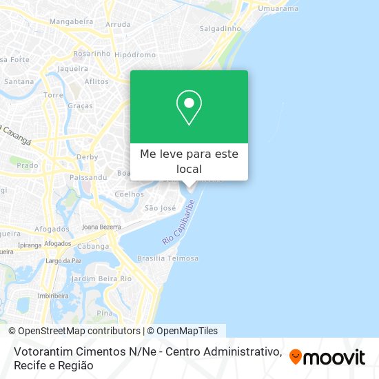 Votorantim Cimentos N / Ne - Centro Administrativo mapa