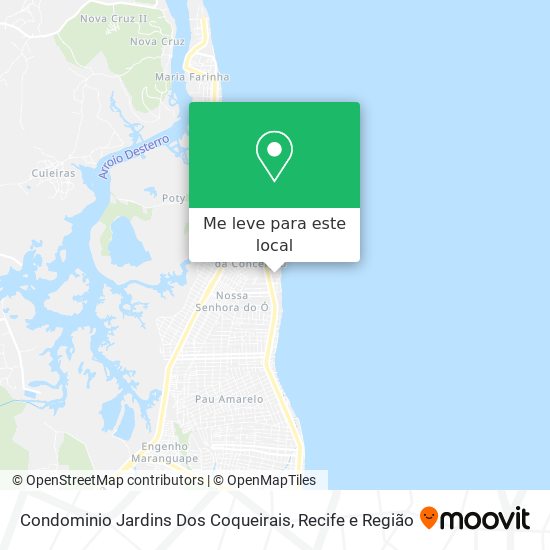 Condominio Jardins Dos Coqueirais mapa