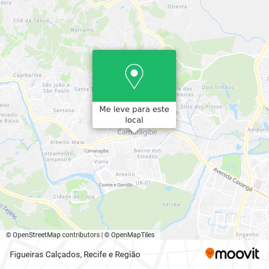 Figueiras Calçados mapa