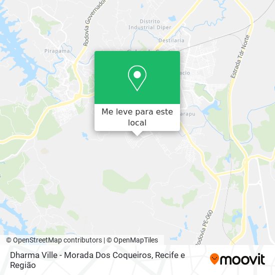 Dharma Ville - Morada Dos Coqueiros mapa