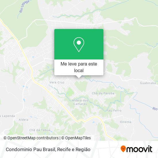 Condominio Pau Brasil mapa