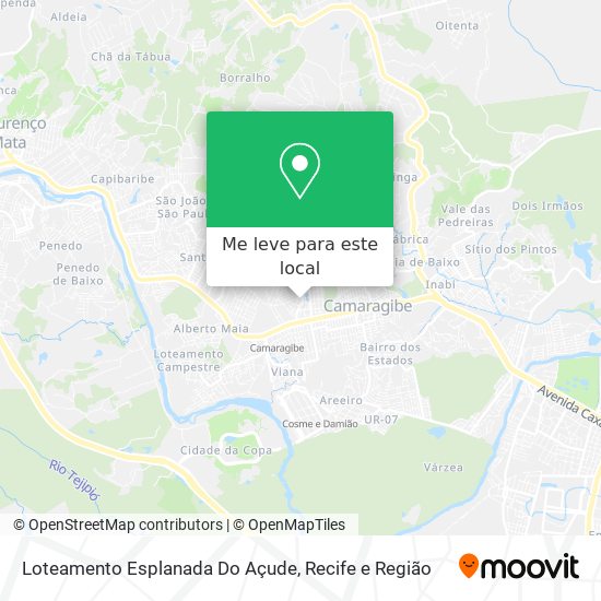Loteamento Esplanada Do Açude mapa