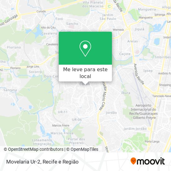 Movelaria Ur-2 mapa