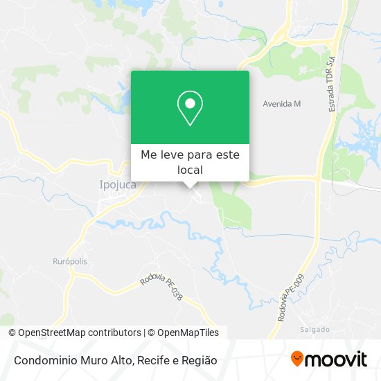Condominio Muro Alto mapa