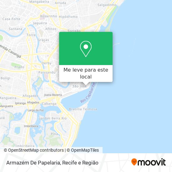 Armazém De Papelaria mapa