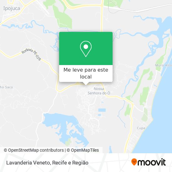 Lavanderia Veneto mapa