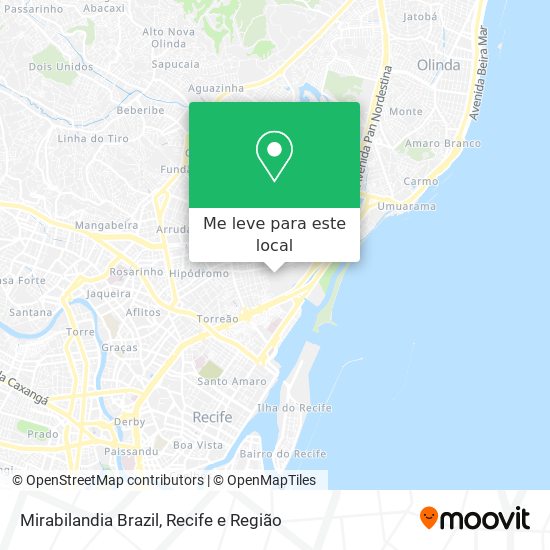 Mirabilandia Brazil mapa
