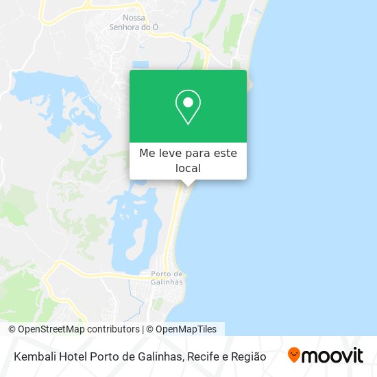 Kembali Hotel Porto de Galinhas mapa