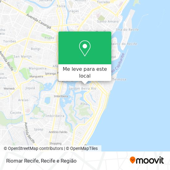 Riomar Recife mapa