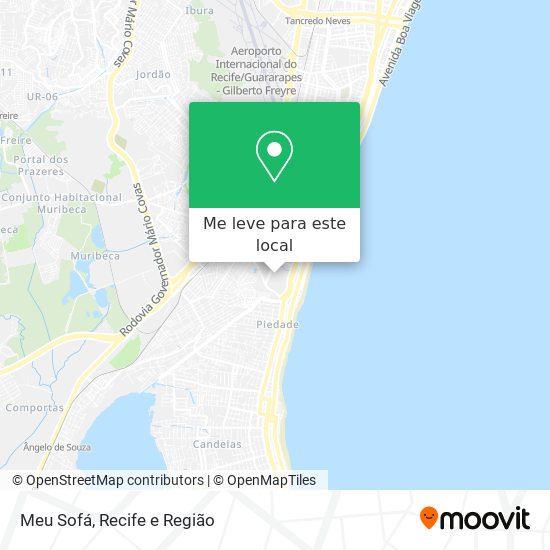 Meu Sofá mapa