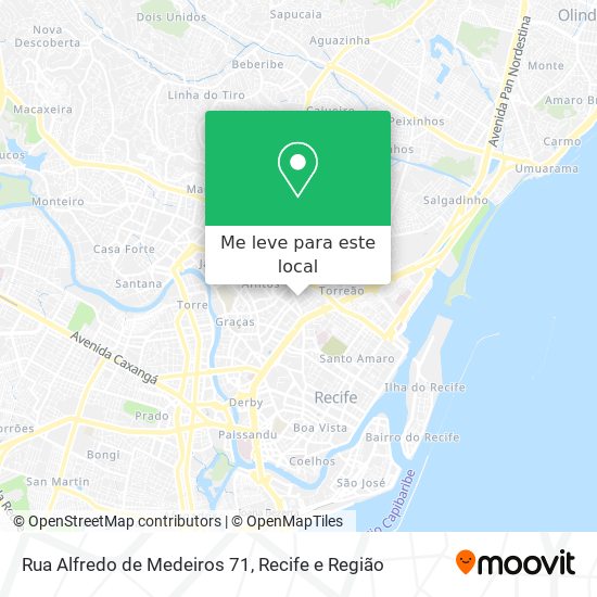Rua Alfredo de Medeiros 71 mapa