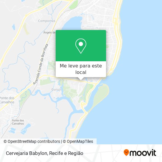 Cervejaria Babylon mapa