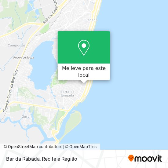 Bar da Rabada mapa