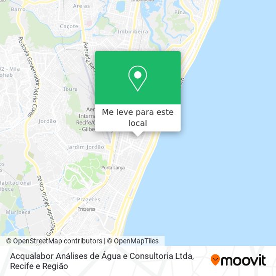 Acqualabor Análises de Água e Consultoria Ltda mapa