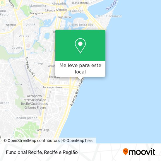 Funcional Recife mapa