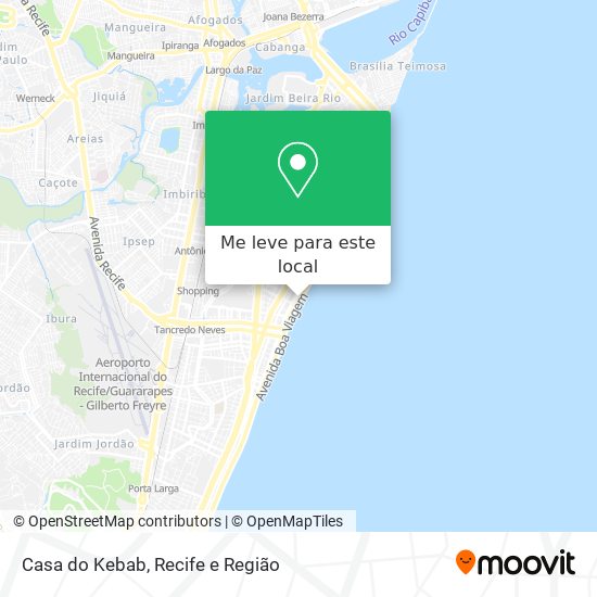Casa do Kebab mapa