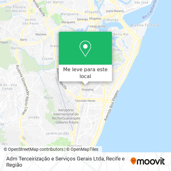 Adm Terceirização e Serviços Gerais Ltda mapa