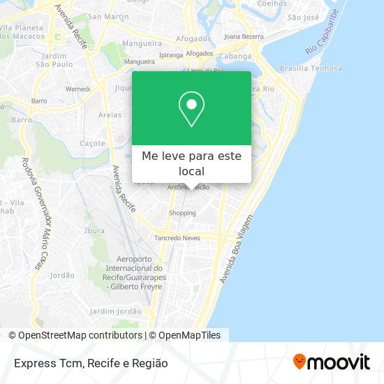 Express Tcm mapa