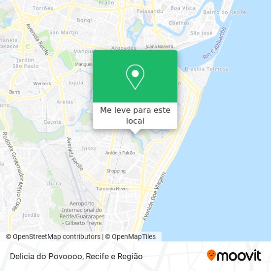 Delicia do Povoooo mapa