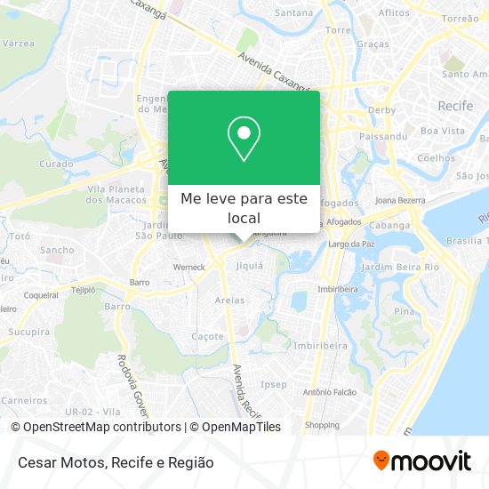 Cesar Motos mapa