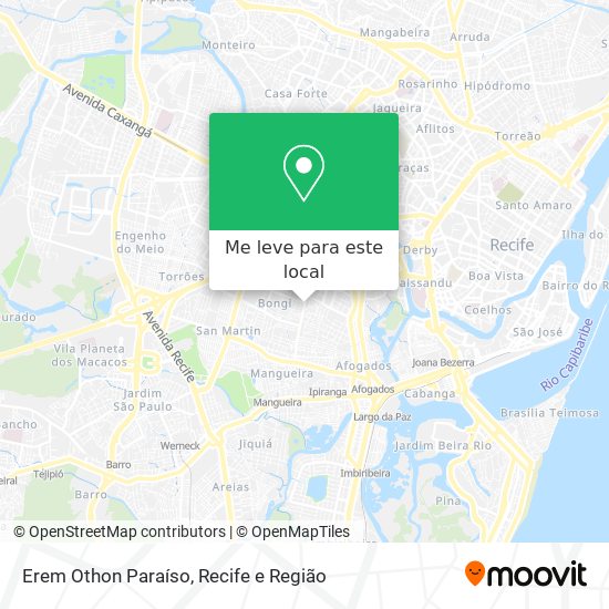 Erem Othon Paraíso mapa