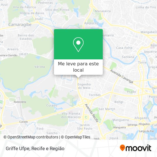 Griffe Ufpe mapa
