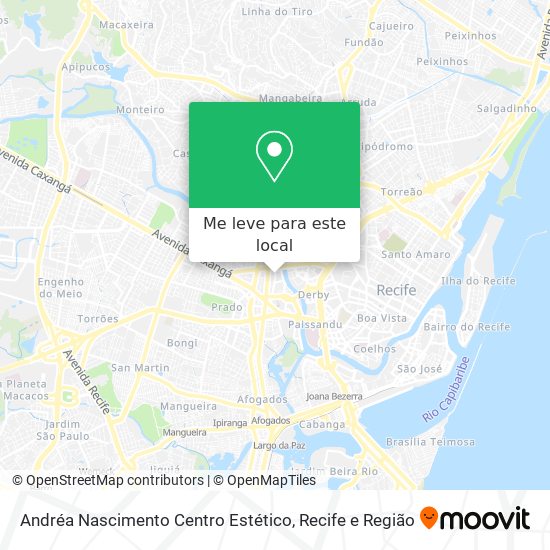 Andréa Nascimento Centro Estético mapa