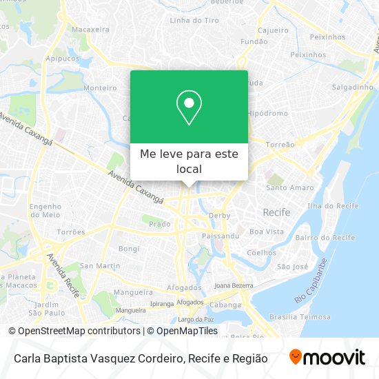 Carla Baptista Vasquez Cordeiro mapa