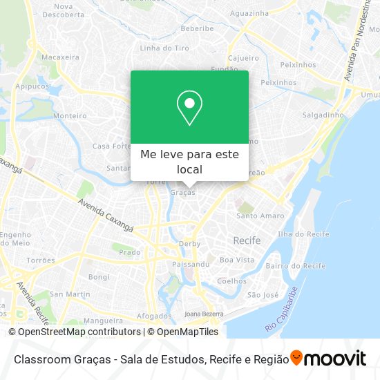Classroom Graças - Sala de Estudos mapa