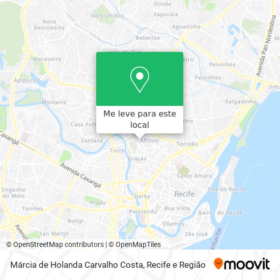 Márcia de Holanda Carvalho Costa mapa