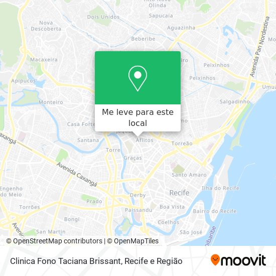 Clinica Fono Taciana Brissant mapa
