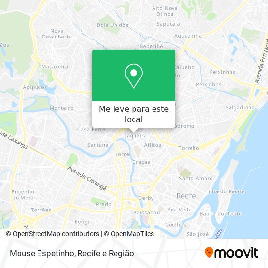 Mouse Espetinho mapa
