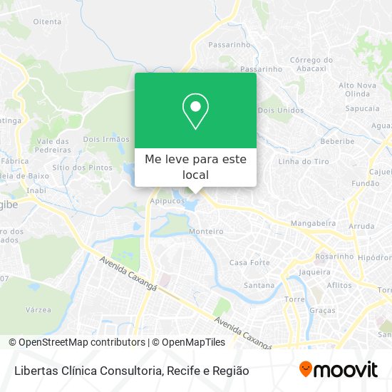 Libertas Clínica Consultoria mapa