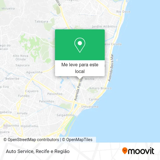 Auto Service mapa