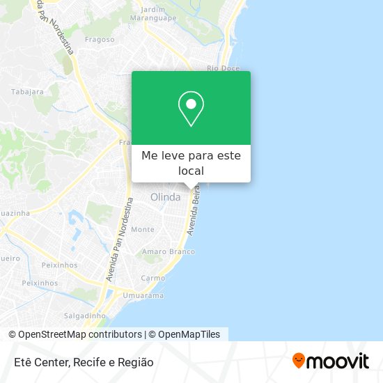 Etê Center mapa