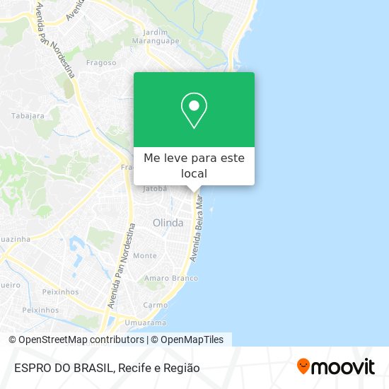 ESPRO DO BRASIL mapa